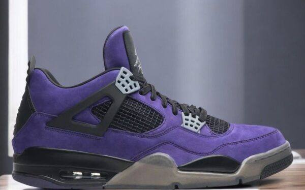 Air Jordan 4 " Travis Scott Purple" Friends and Family