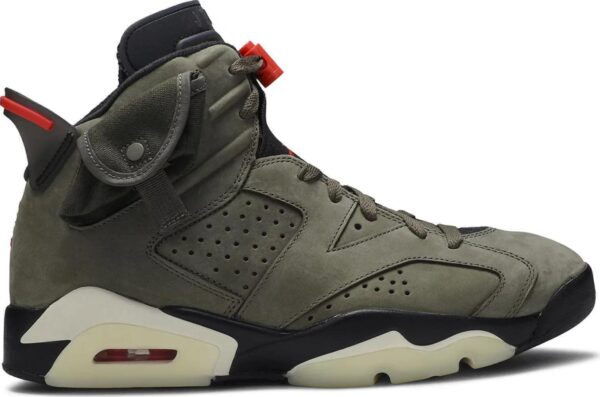 Air Jordan 6 "Cactus Jack"  – Medium Olive